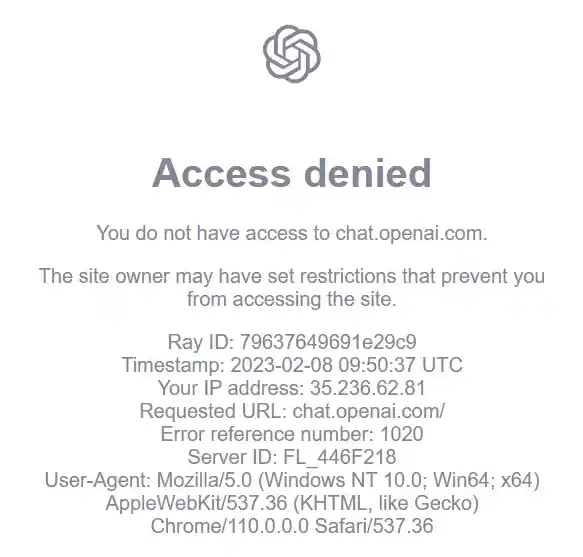 access deny