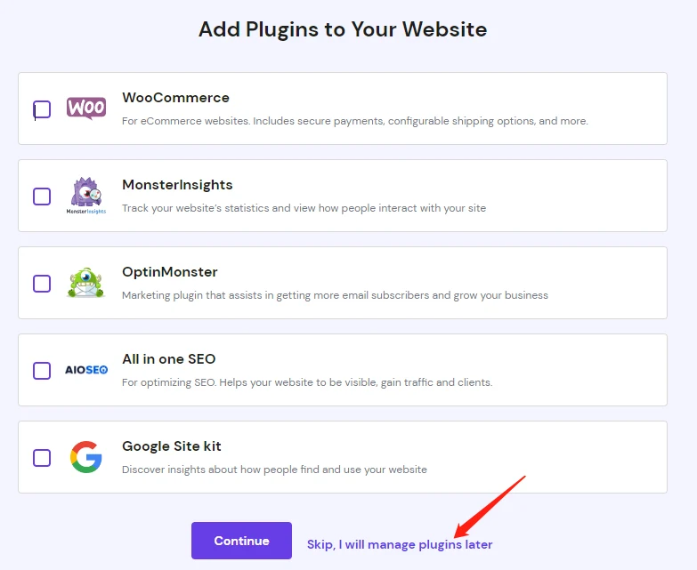 购买Hostinger主机及安装WordPress教程 | 2023初学者指南 - 13 add plugins