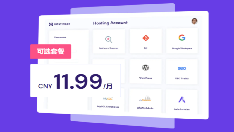 buy hostinger setup wordpress