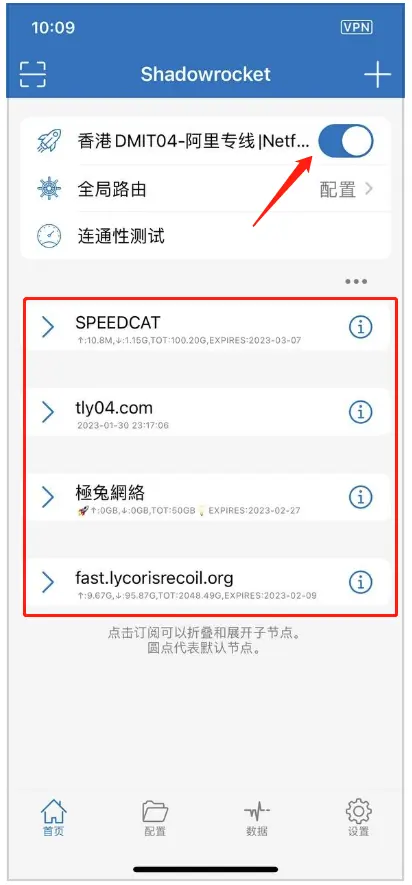 Shadowrocket🚀小火箭快速指南(下载安装及配置使用教程) - 13 connect
