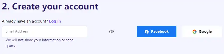 购买Hostinger主机及安装WordPress教程 | 2023初学者指南 - 5 create account