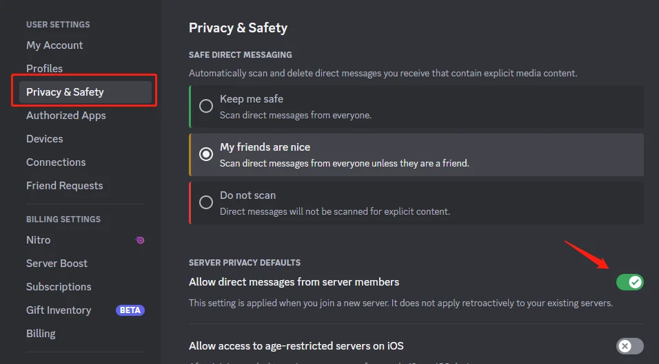 Midjourney 中 Seed的作用与用法 - 5 allow direct messages