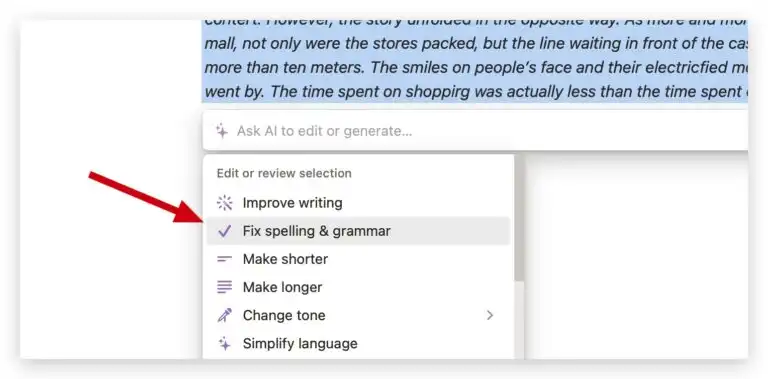 Notion AI 简介&使用快速指南 - 22 fix grammar