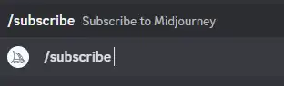 Midjourney 如何取消自动订阅 - 2 input subscribe