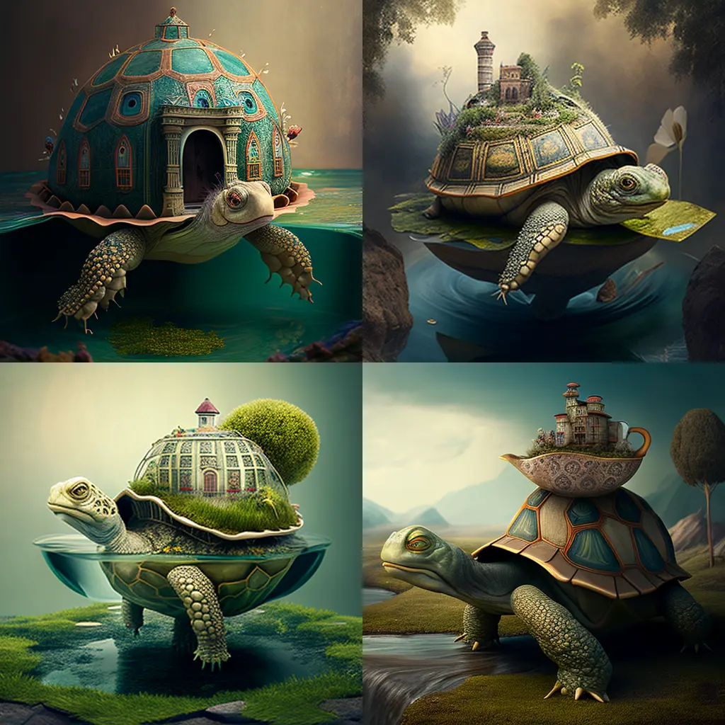 kerry Turtle in Alice In Wonderland surrealism 69ad4147 3fae 4d8f a823 5b33dc90dd15