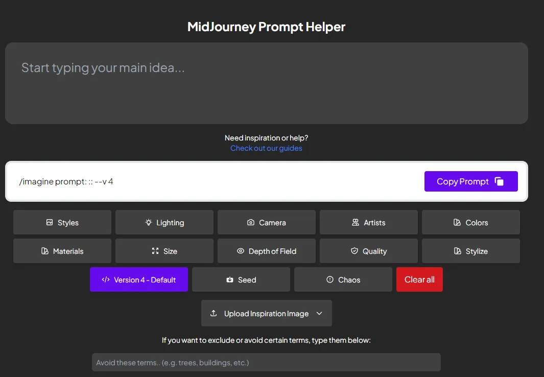Midjourney 提示词(prompt)应该怎么写? - 14 midjourney prompt helper