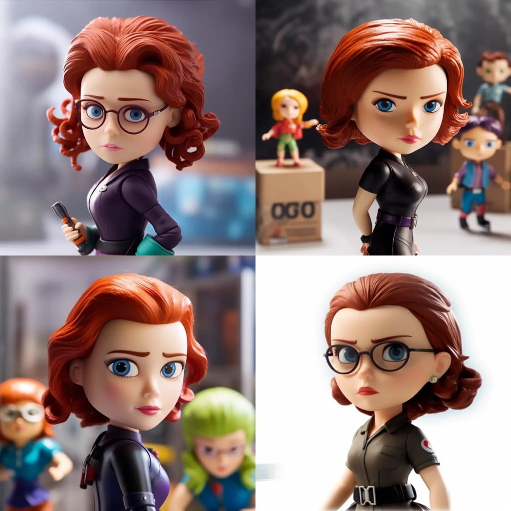 Midjourney+InsightFaceSwap插件换脸初体验 - 11 kerry female pixar character pop mart blind box 9cd1f228 00ed 4948 ab34 70ad968fc0b3
