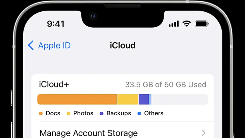 icloud storage