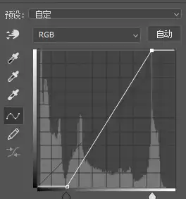 Photoshop怎么抠发光图层(去除黑色背景) - 6 曲线调整