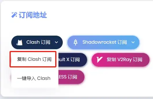 Clash Verge 快速指南(下载及配置使用教程) - 7 copy clash link
