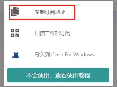 Clash Verge 快速指南(下载及配置使用教程) - 6 copy clash link2