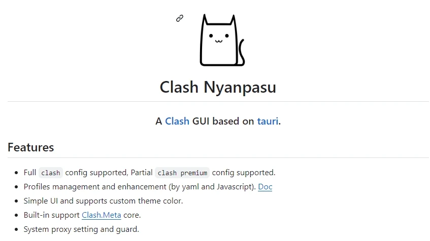 Clash 内核原地复活了 | 猫咪们又回来了 - 3 clash nyanpasu