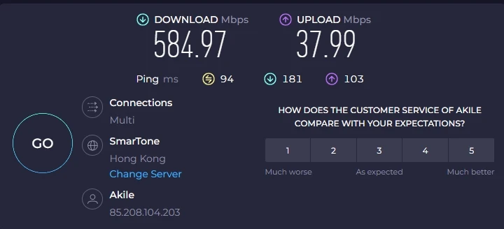 NaiU Net机场怎么样? | 速度还不错的专线机场 - 12 naiu speedtest 2