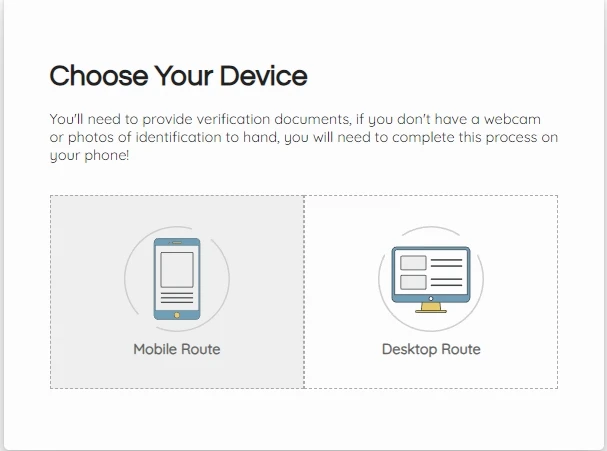 免费申请 UK Postbox 英国地址以及转运 Wise 实体卡回国记录 - 11 choose your device