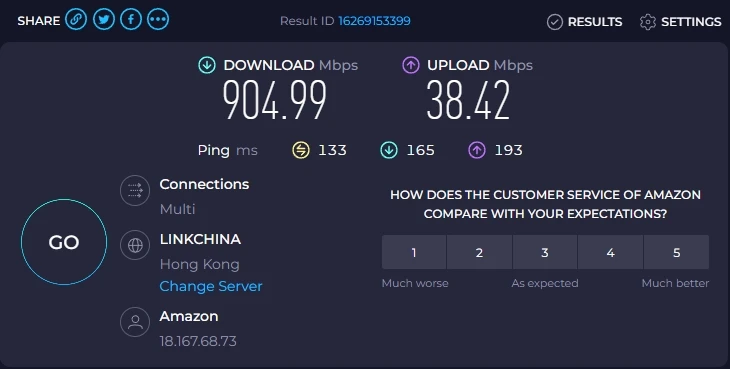 灯塔Cloud加速器怎么样?| 小众性价比IEPL机场 - 7 dengta hk 01 vip speedtest