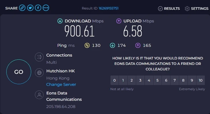 灯塔Cloud加速器怎么样?| 小众性价比IEPL机场 - 8 dengta hk 03 vip0 speedtest