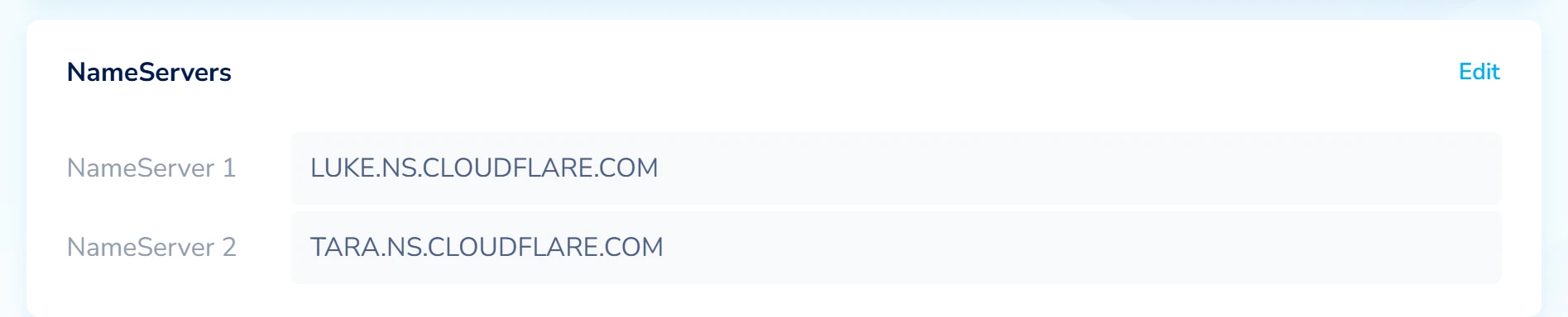 如何将Namesilo的域名转移到Cloudflare - 9 edit namesilo nameservers