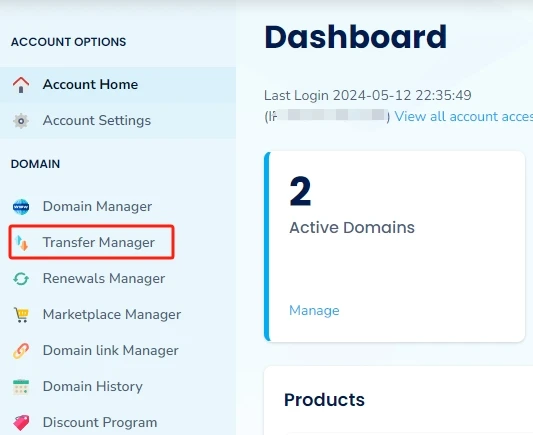 如何将Namesilo的域名转移到Cloudflare - 15 namesilo transfer manager
