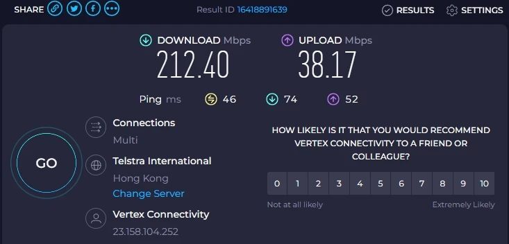 NaiU Net机场怎么样? | 速度还不错的专线机场 - 8 naiu speedtest hk0.2 2148