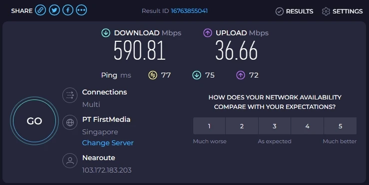 FastLink 机场怎么样? | 老牌稳定机场 - 4 fastlink speedtest bgp sg