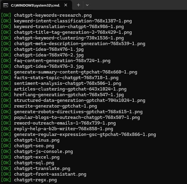 如何把 WordPress 导出为 Markdown - 4 export process screenshot