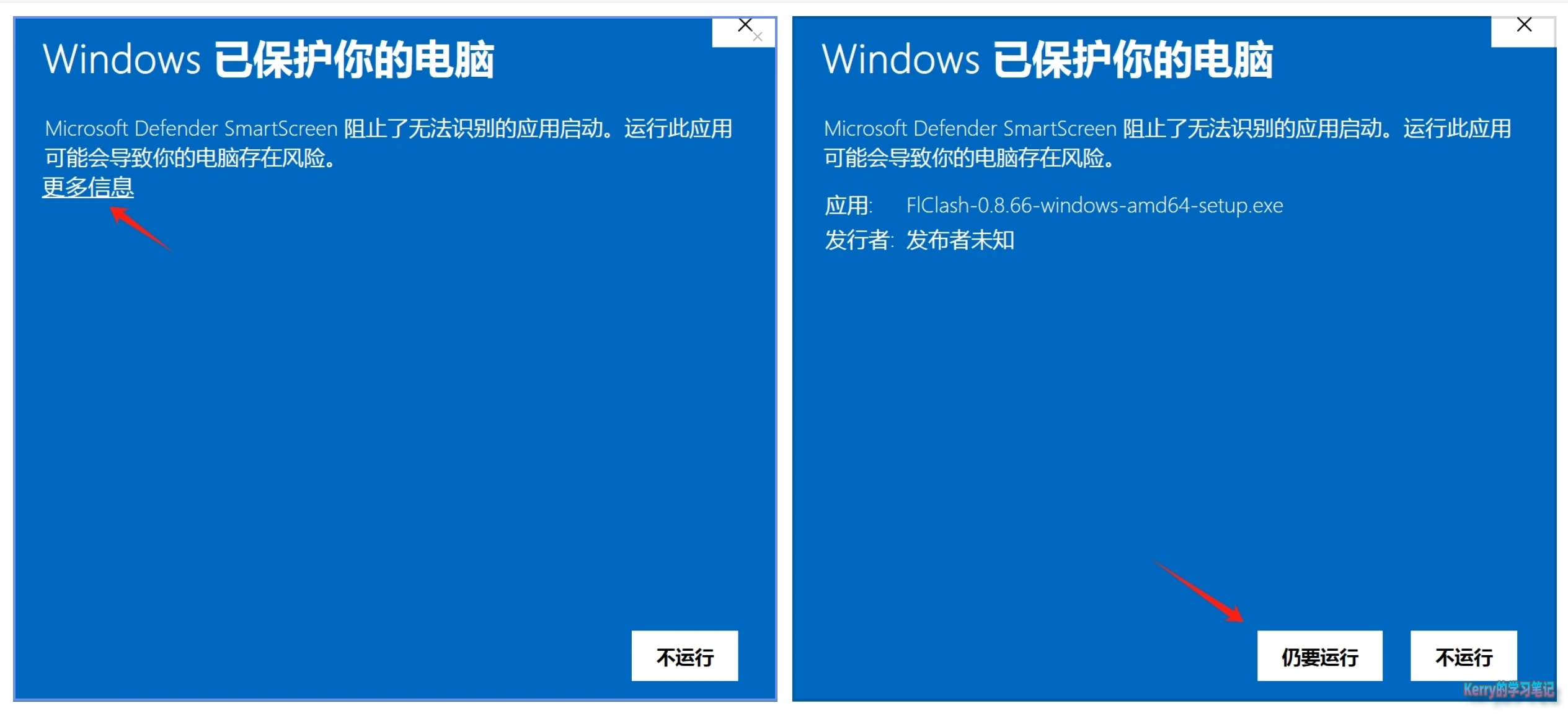 FlClash 新手使用教程(下载安装及配置使用教程) - 3 flclash setup pass windows protection