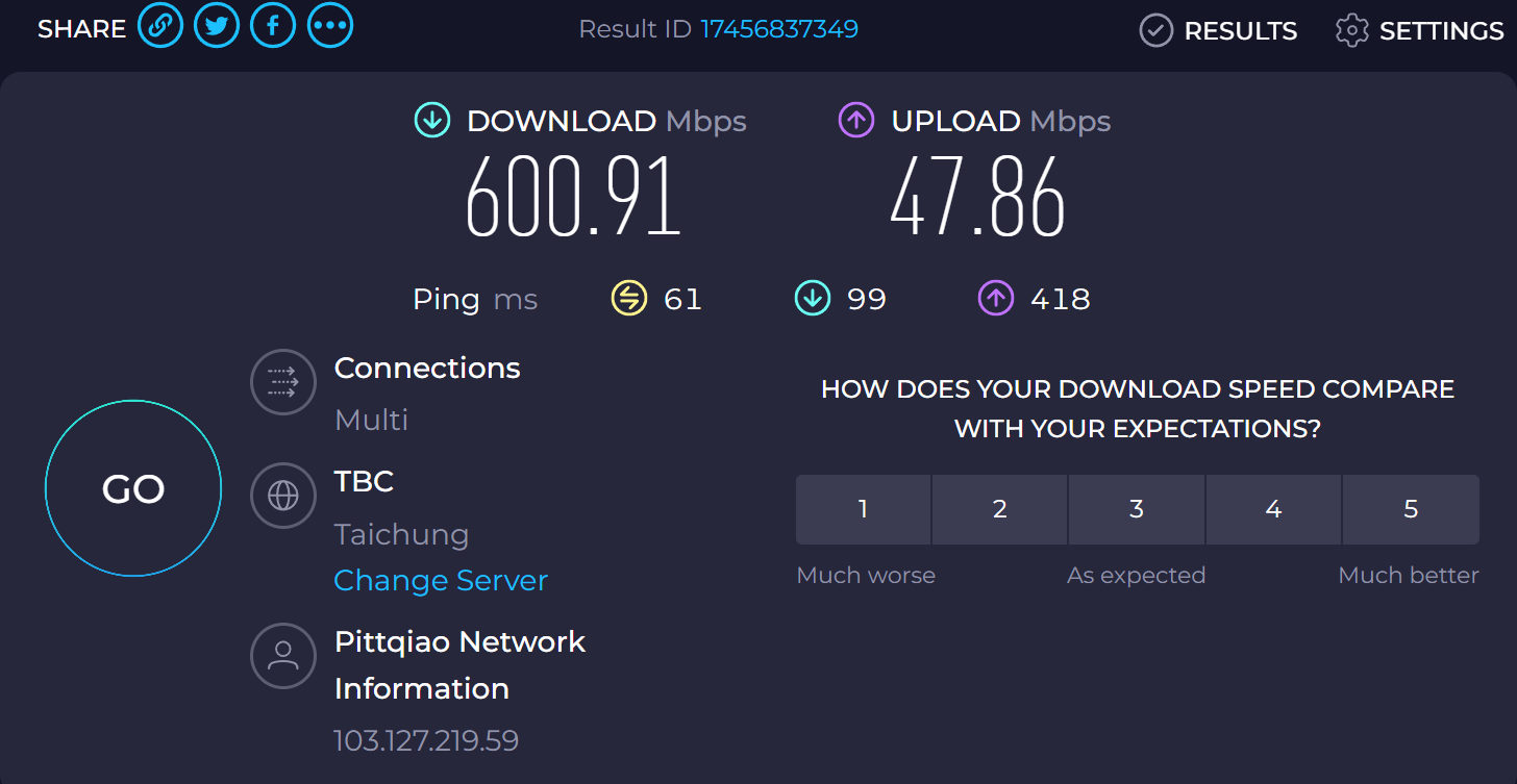 okanc 机场怎么样? | IEPL 专线,定位流媒体用户 - 5 okunc speedtest tw